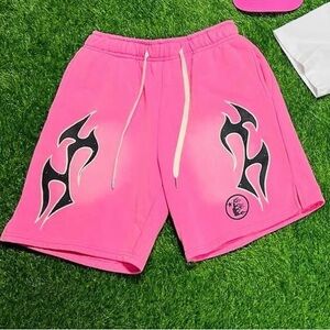 Stylish Pink Graphic Men's Shorts